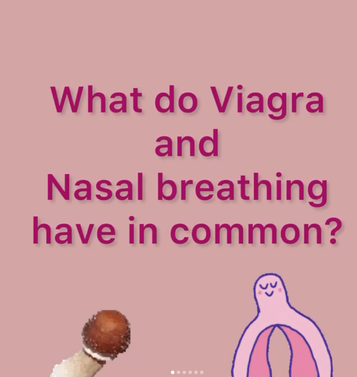 Effects on nasal breathing on your sex life